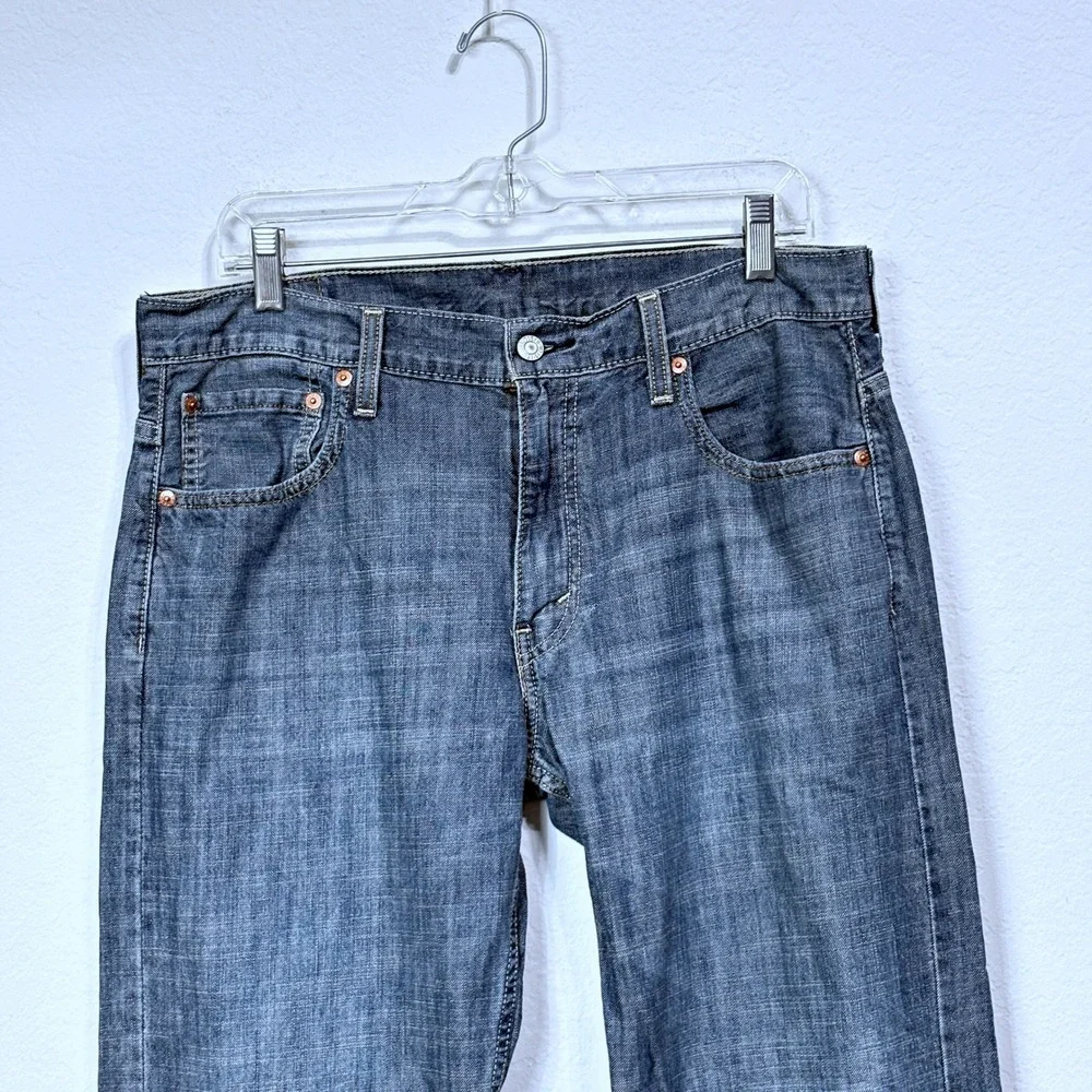 Levi's‎ 569 Loose Straight  Baggy Fit Jeans Blue Men 33x32